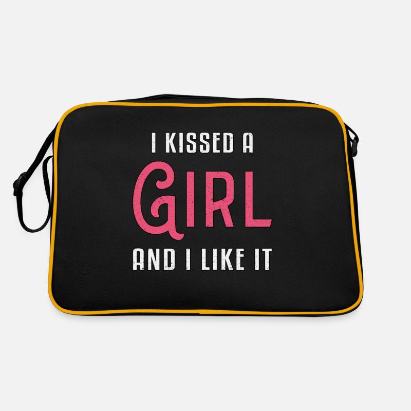 Lesbienne lesbienne lesbiennes LGBT Arc-en-ciel Cadeau Sac Retro