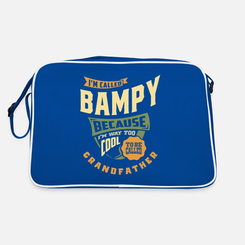 Je suis Bampy parce que je suis beaucoup trop cool | papi Sac Retro