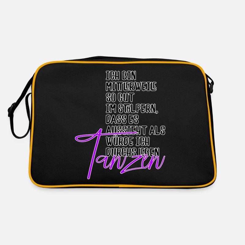 Tanzen Retro Tasche