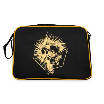 Punk Punks - Sac Retro - noir/or - Dos