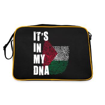 Free Palestine Palestina Liberté - Sac Retro - noir/or - Dos