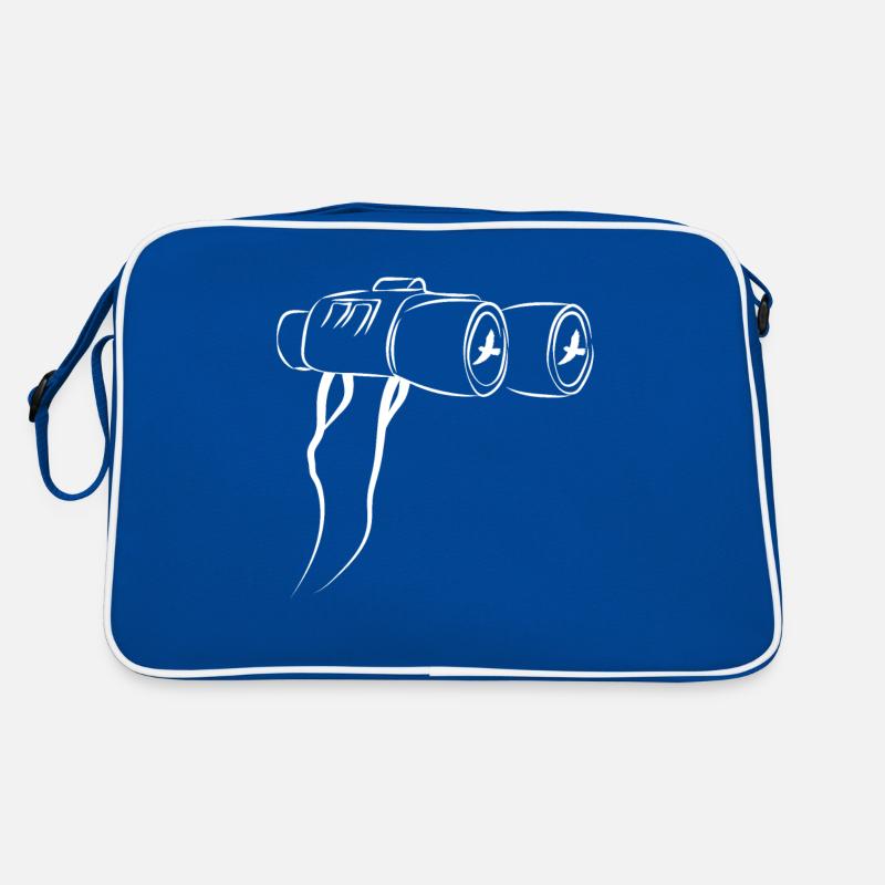 Vogelbeobachtung Vögel Beobachten Birding Vogel Retro Tasche