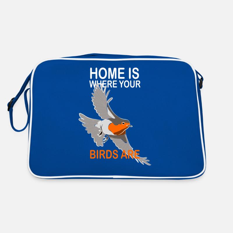 Vogelbeobachtung Vögel Beobachten Birding Vogel Retro Tasche