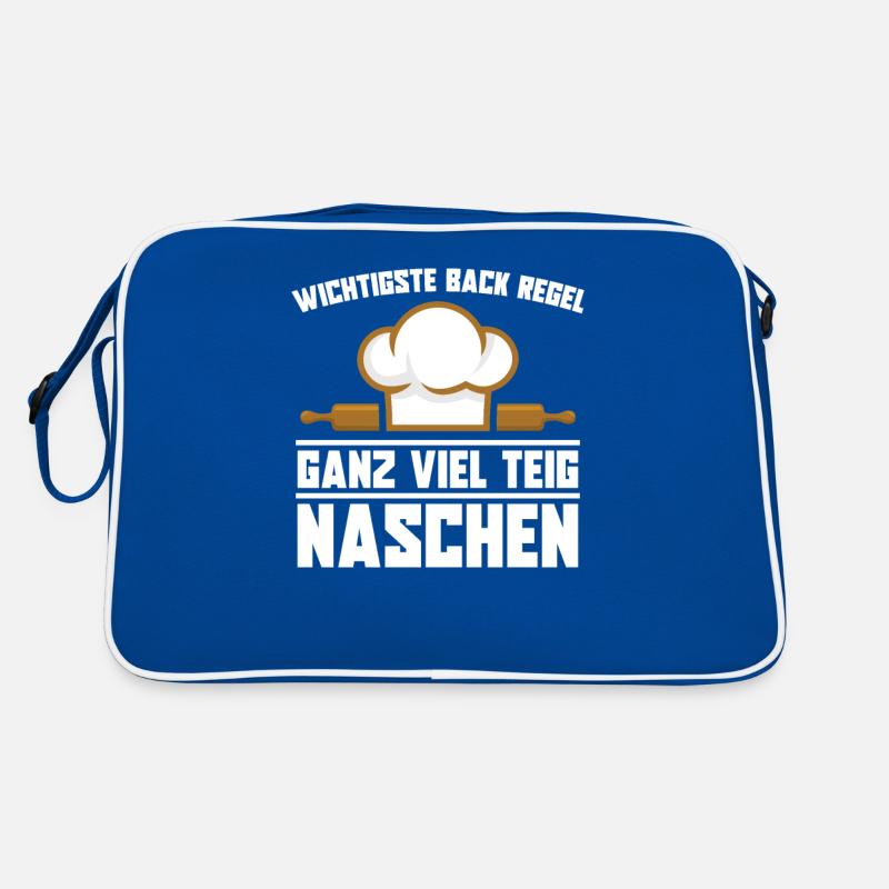 Bäcker Backen Konditor Retro Tasche