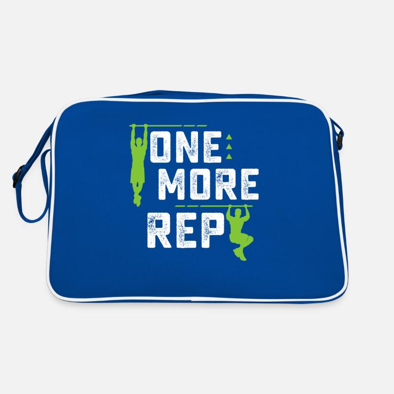 On More Rep Planche Calisthenics Street Workout Retro Tasche