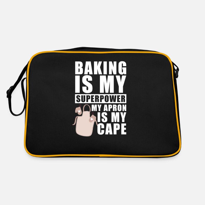 Baker Baking Pastry Chef Retro Bag