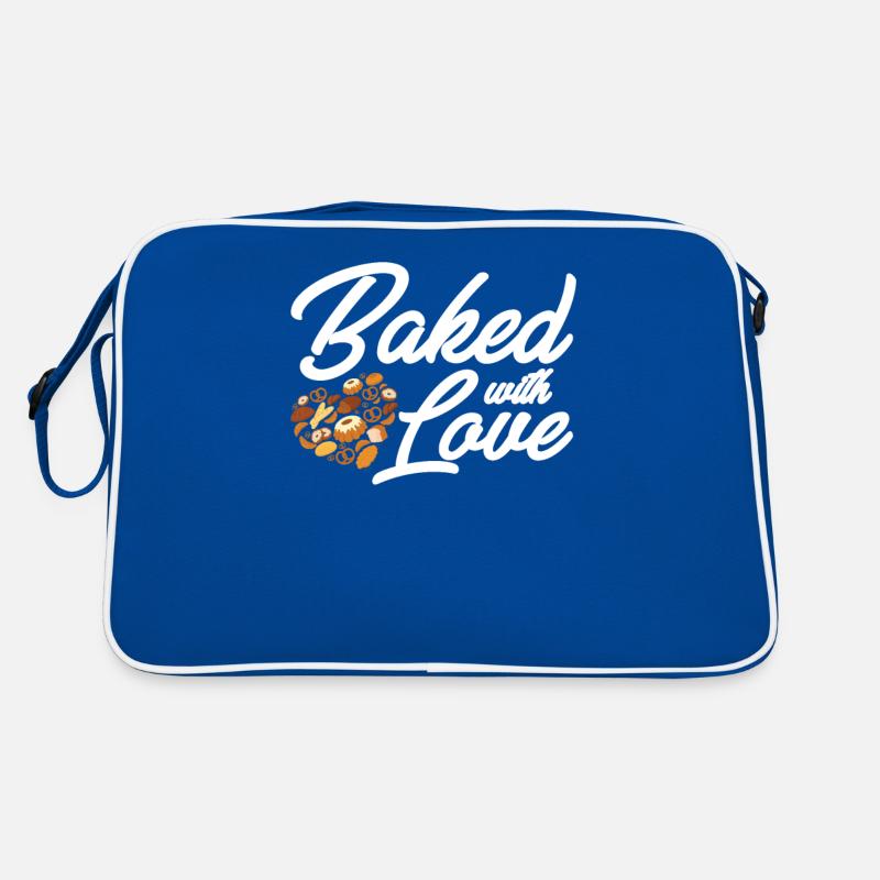 Bäcker Backen Konditor Retro Tasche