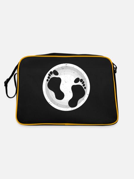 Soins pédicures podologues manucure cadeau - Sac Retro - noir/or - Dos