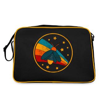 lucioles d’été pour l’entomologiste - Sac Retro - noir/or - Dos