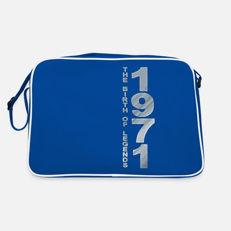 1971 Birthday Gift Born 1971 Retro Bag