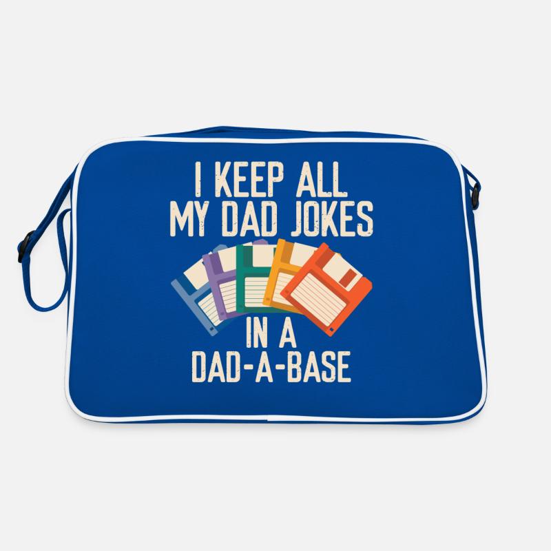 I Keep All My Dad Jokes In A Dad-A-Base Sac Retro