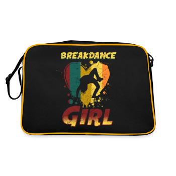 Danse danse break dance filles - Sac Retro - noir/or - Dos