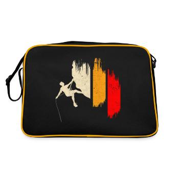 Escalade rétro - Sac Retro - noir/or - Dos