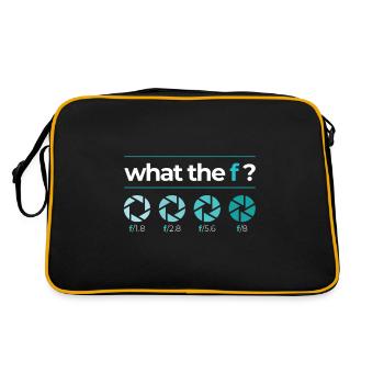 Caméra Focus - Sac Retro - noir/or - Dos