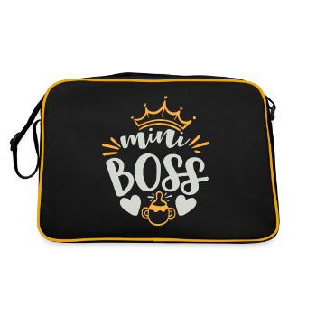 petit Patron - Sac Retro - noir/or - Dos