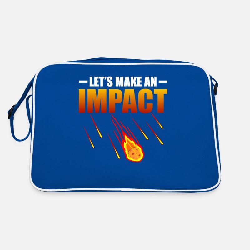 Faisons un météorite drôle Sac Retro