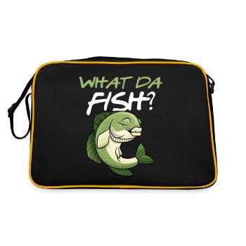 angling - Retro Bag - black/gold - Back