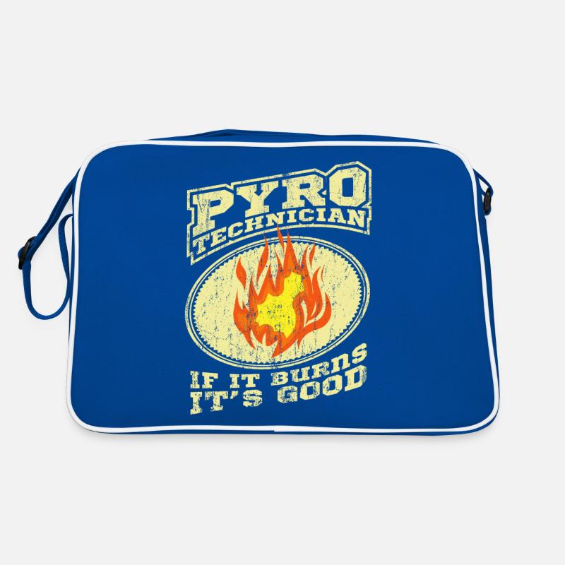 PYROTECHNICIENS Pyro-techniciens Feux d’artifice Sac Retro