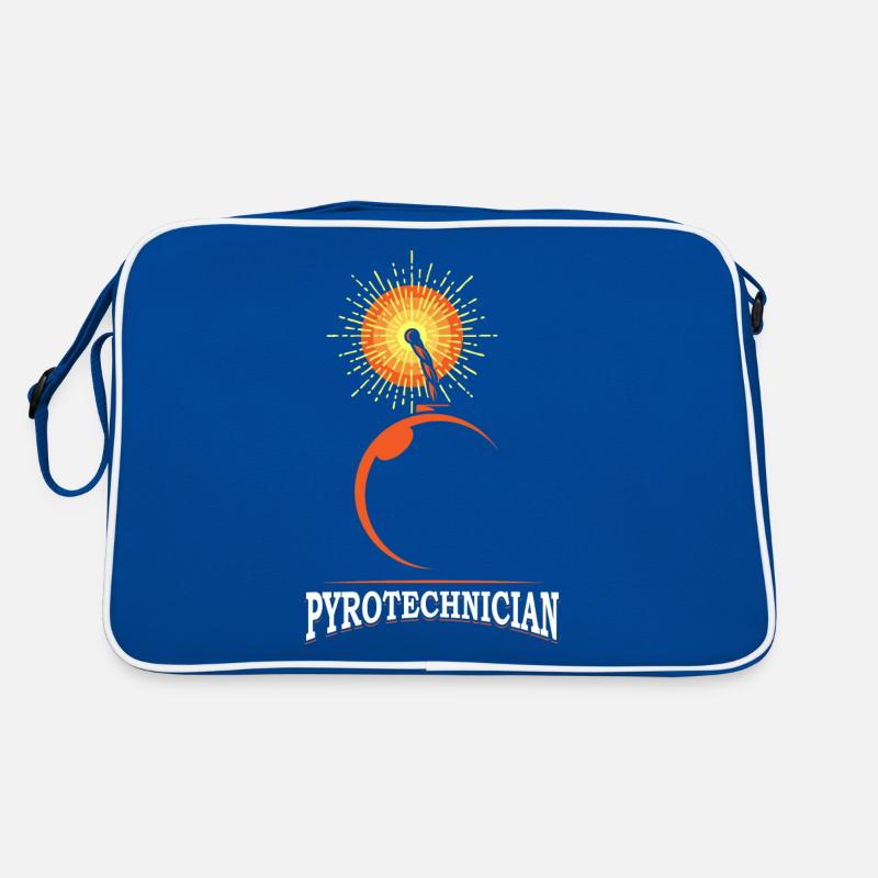 PYROTECHNICIENS Pyro-techniciens Feux d’artifice Sac Retro