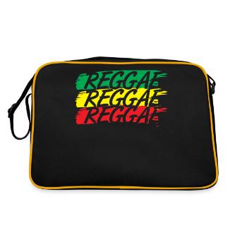 Reggae - Sac Retro - noir/or - Dos