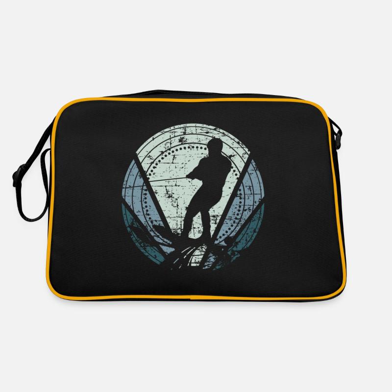 Water skiing retro Retro Bag