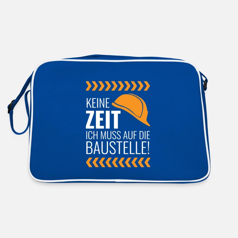Baustelle Retro Tasche