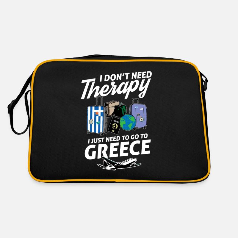 Grèce flag I Greek Souvenirs Sac Retro