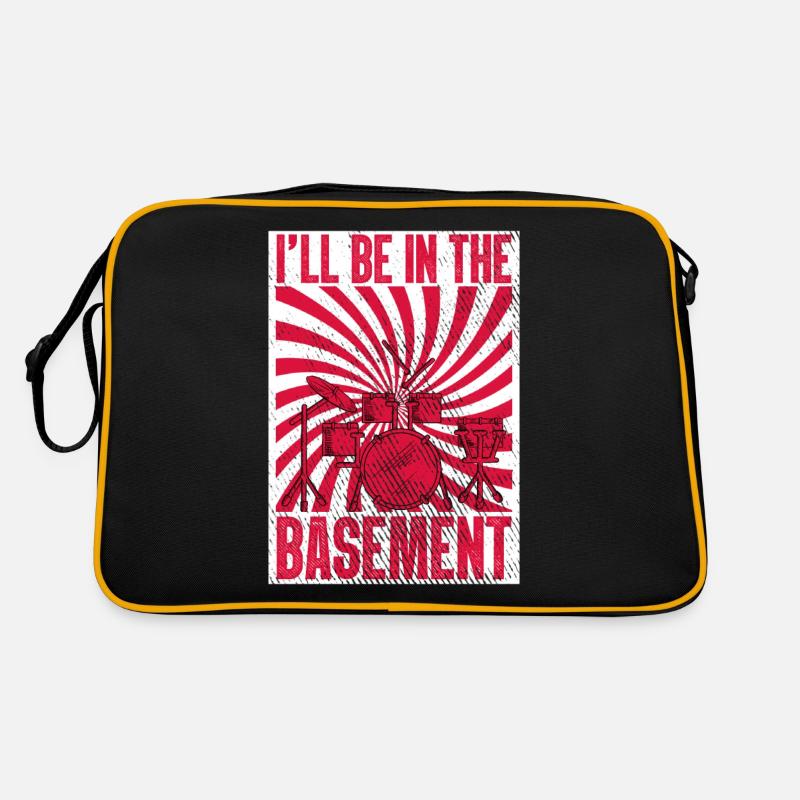Je donne le rythme avant les batteurs batteur Sac Retro