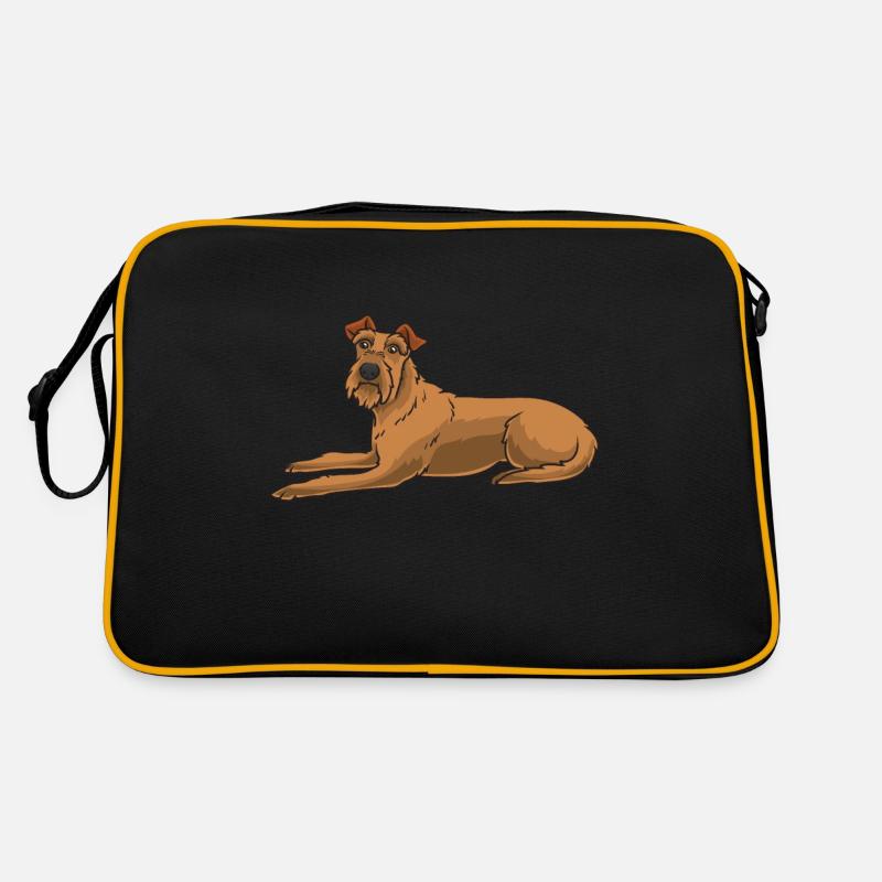 Irish Terrier Retro Tasche