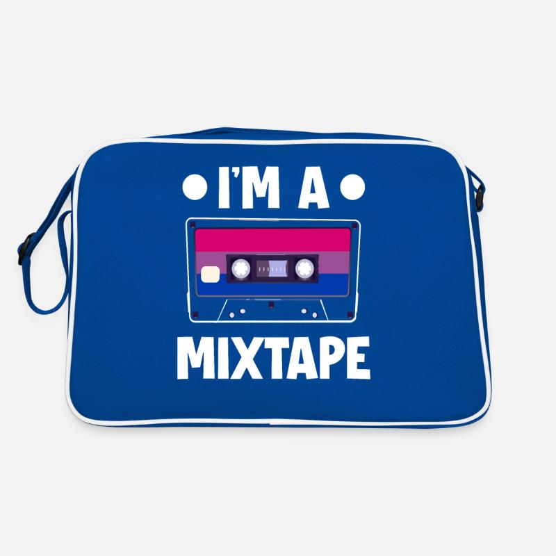 Cadeau de mixtape bisexuel LGBT Sac Retro