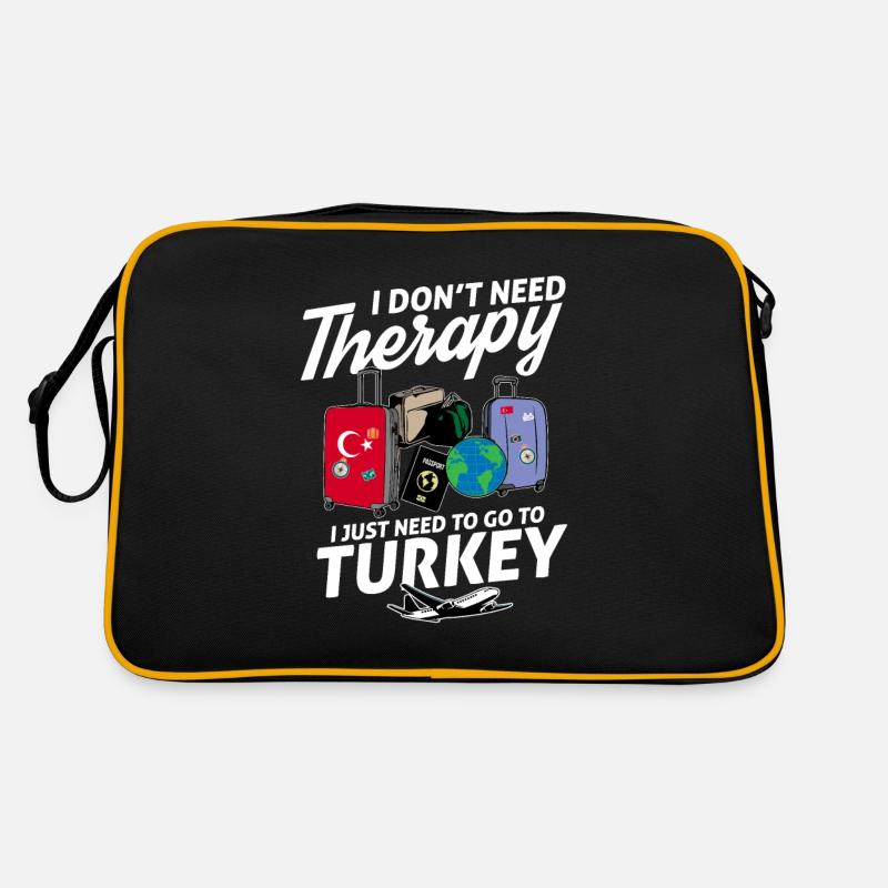Turkey flag I Turkish Souvenirs Retro Bag