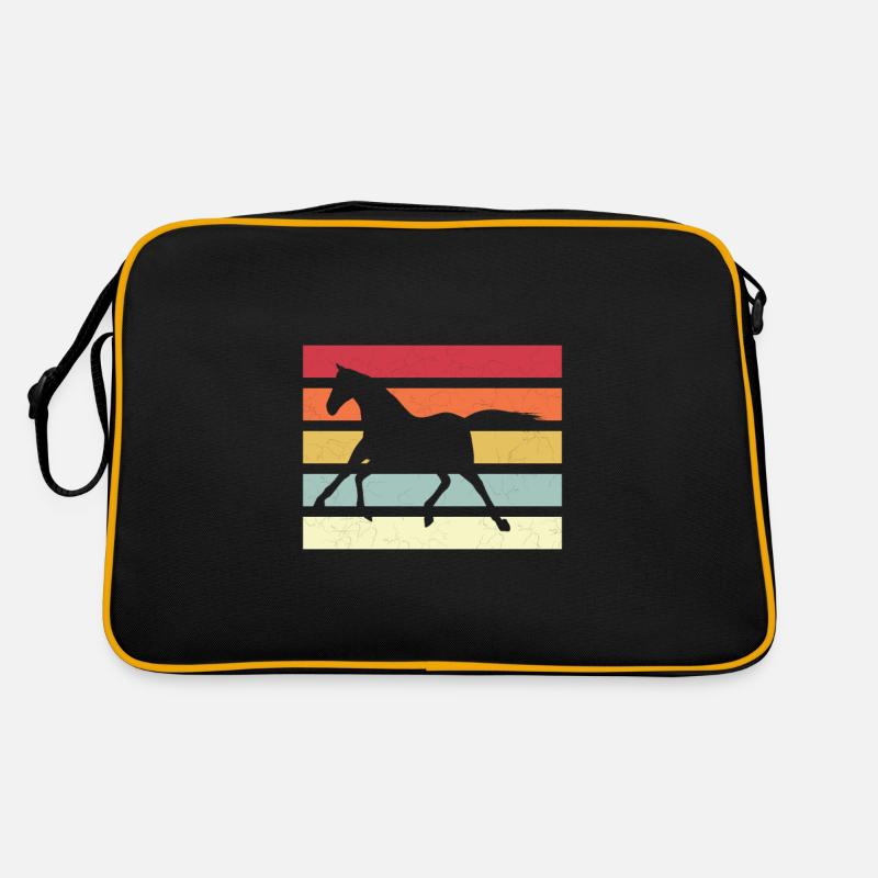 Rayures de cheval Sac Retro