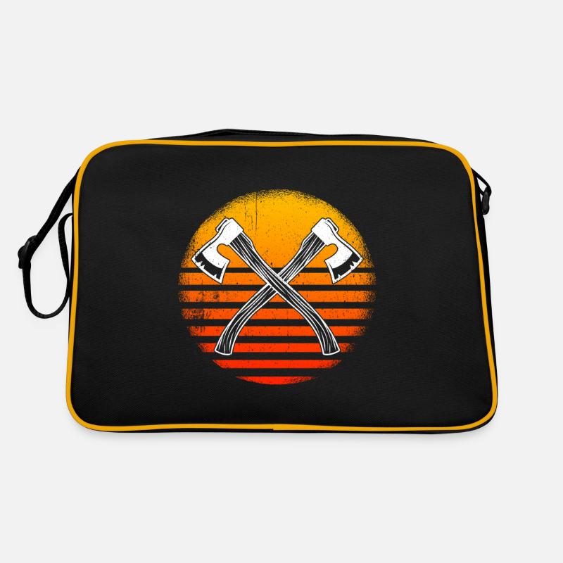 Axt-Wurfäxte Und Tomahawks Retro Tasche