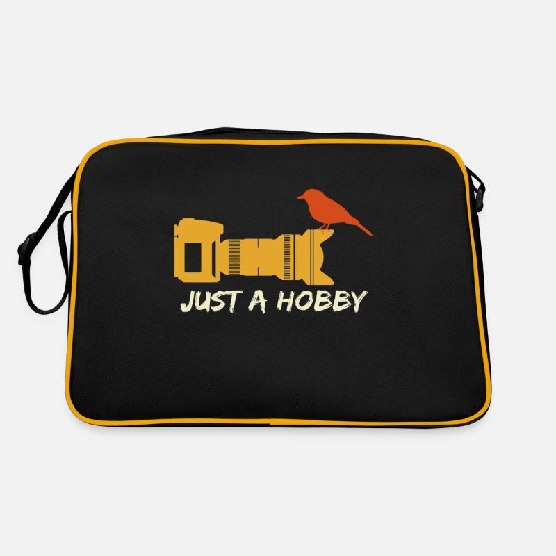 Bird watching Just a hobby Retro Bag