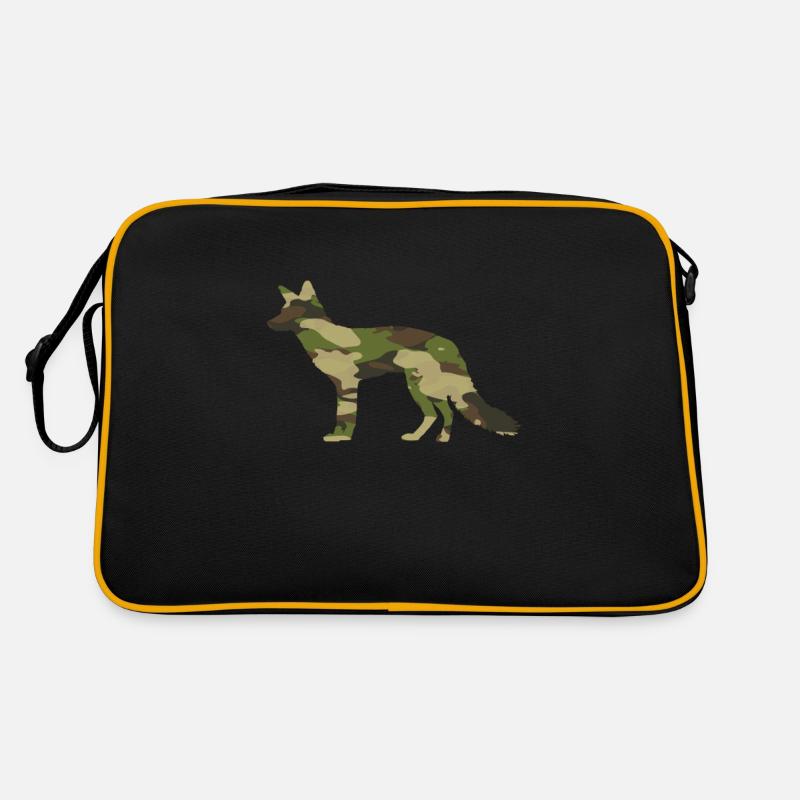 Fox Foxes Camouflage Hunter Gifts Retro Bag