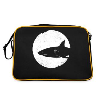 shark - Retro Bag - black/gold - Back