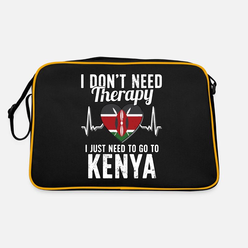 Kenya flag I Kenyan Souvenirs Sac Retro
