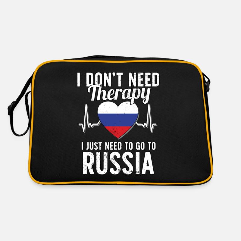Russia flag I Russian Souvenirs Sac Retro