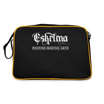 Eskrima Filipino Arts martiaux Kali Arnis Sparring - Sac Retro - noir/or - Dos