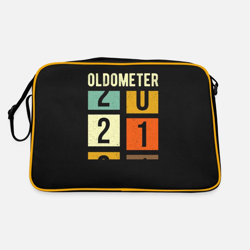 Oldometer 21st Birthday Gift Retro Bag
