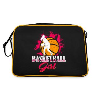 Basket-ball filles - Sac Retro - noir/or - Dos