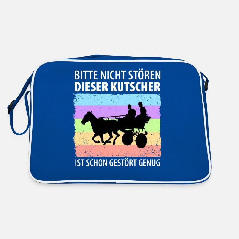 Kutscher Kutsche Pferdekutscher Kutschieren Retro Tasche