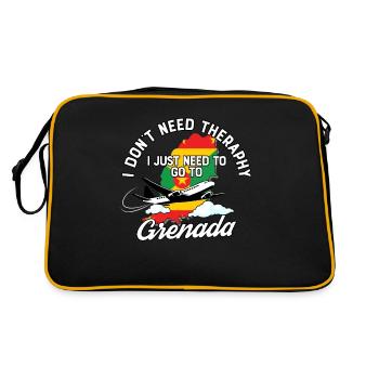 Grenade flag I Grenade Souvenirs - Sac Retro - noir/or - Dos