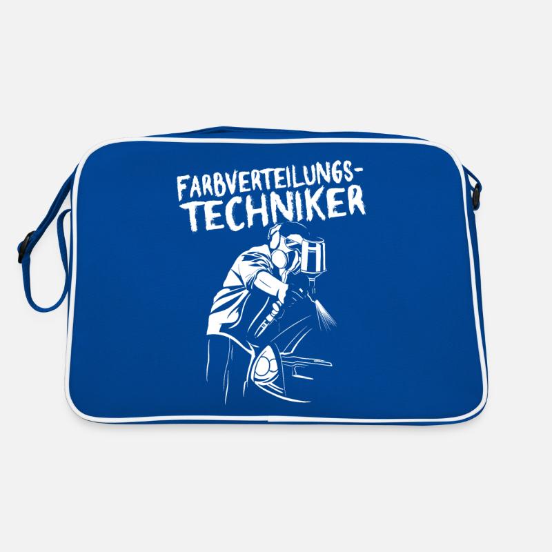 Painter Car painter Color distribution technician Retro Bag