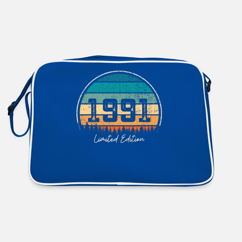 Vintage 1991 édition limitée rétro coucher de soleil Sac Retro