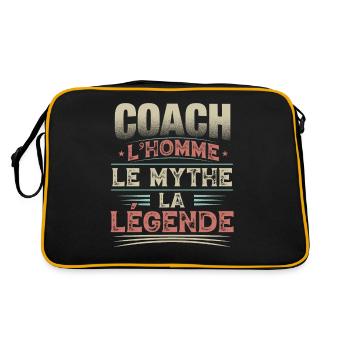 Coach L'homme Le Mythe La Légende Cadeau - Sac Retro - noir/or - Dos