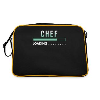 Chef loading gift ausbidlung - Retro Bag - black/gold - Back