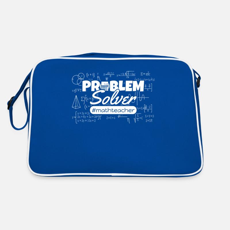 Mathématicien Problem Solver Math Mathématiques Sac Retro