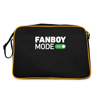 Mode Fanboy activé - Geek - Sac Retro - noir/or - Dos