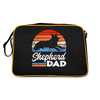 Berger papa Berger allemand - Sac Retro - noir/or - Dos